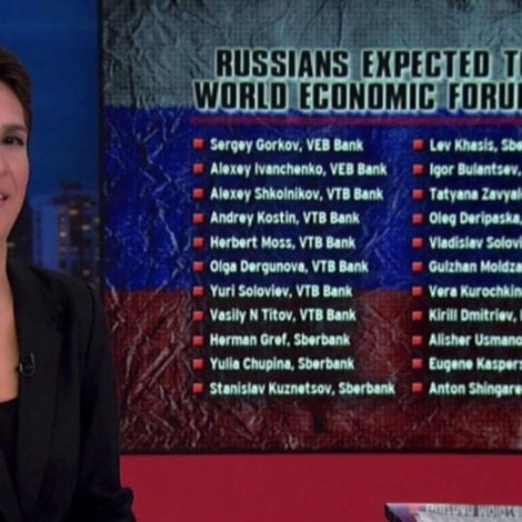 MAD MADDOW: Rachel Unveils ‘THE TRUTH’ Behind Trump’s Davos Visit