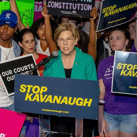 WARREN: Kavanaugh ‘One Step Away,’ Time to ‘Protest’ With ‘Everything We’ve Got’