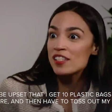 CORTEZ CONFUSION: AOC Says Americans Must ‘Keep Fighting’ Against ‘Plastic Bags at Grocery Stores’