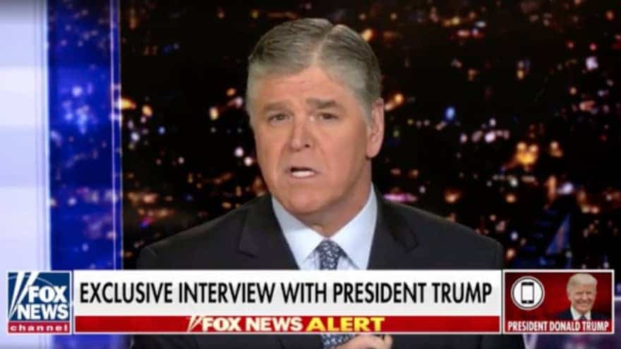 PRESIDENT TRUMP ON HANNITY: Watch the President’s Entire Interview Here