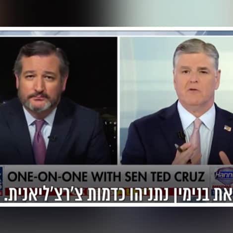 DEVELOPING: Israel’s Netanyahu Uses Footage of Sean Hannity in New Campaign Video