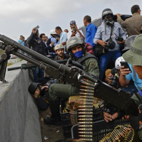CARACAS UPRISING: Maduro Says ‘Military Traitors’ Attempting a Coup in Venezuela’s Capital