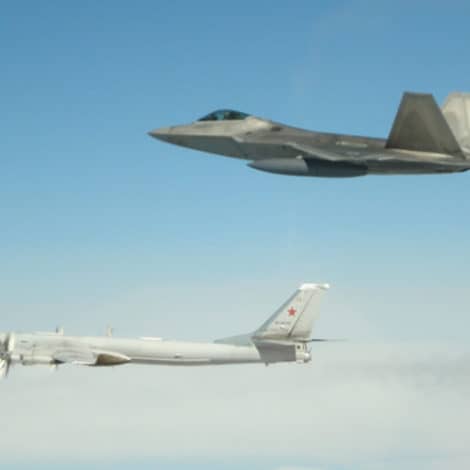 COLD WAR 2? US Stealth Fighter Jets Intercept Four Russian Bombers off Coast of Alaska