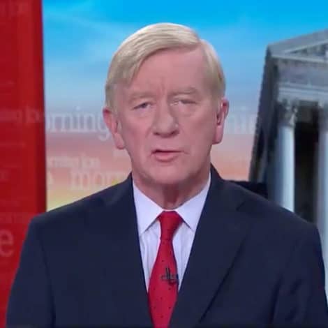 TOO FAR: Trump Challenger Bill Weld Claims the President Committed ‘Treason,’ Suggests ‘Death Penalty’