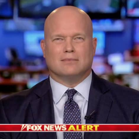 WHITAKER ON HANNITY: DOJ Determined There Was ‘Nothing Illegal’ About Trump-Ukraine Call