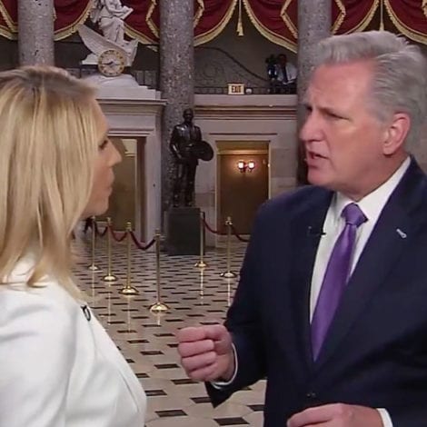 WATCH: Rep. Kevin McCarthy Reacts After Reporter Asks if Trump ‘Did ANYTHING That Bothers Him’