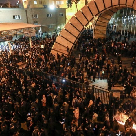 IRAN ON EDGE: Pro-Democracy Protesters Take the Streets of Iran, Chant ‘Death to the Dictator’  
