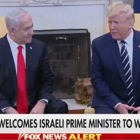 BREAKING NOW: President Trump, Netanyahu to Announce New Mideast Peace Plan Tomorrow