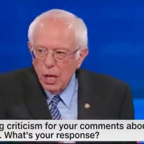 COMRADE BERNIE: Sanders Digs-In, Defends Castro, Praises Communist China for Easing ‘Poverty’
