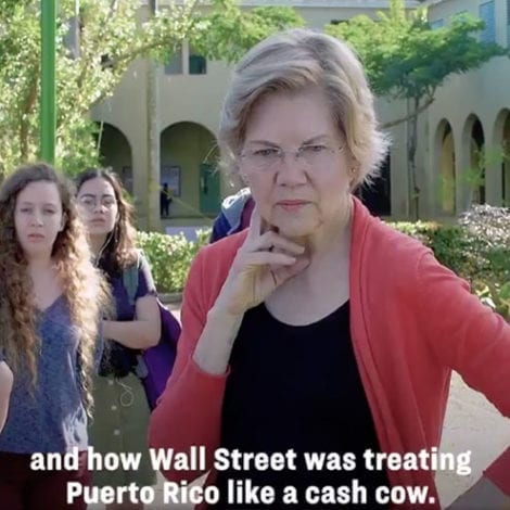 ADD IT TO THE LIST: Elizabeth Warren Says Wall Street Treats Puerto Rico Like ‘Cash Cow,’ Wants Debt Relief