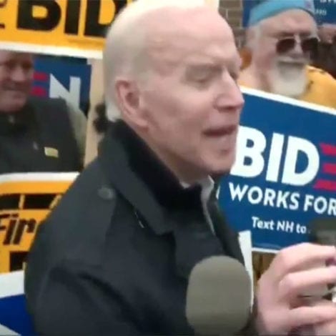 BIDEN GOES BALLISTIC: Warns Reporter with Microphone ‘Don’t Poke that in MY FACE Buddy!’