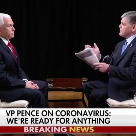 PENCE ON CORONAVIRUS: ‘We’re Ready for Anything’