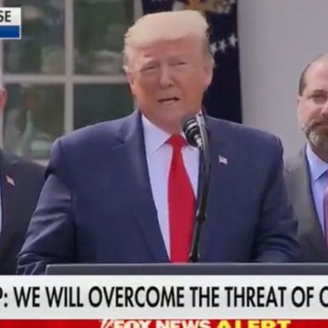BREAKING: President Trump Declares National Emergency, Releases $50 Billion in Funding to Fight Coronavirus