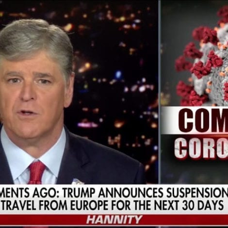 HANNITY: The Coronavirus Doesn’t Discriminate Based on Political Affiliation or Party Membership