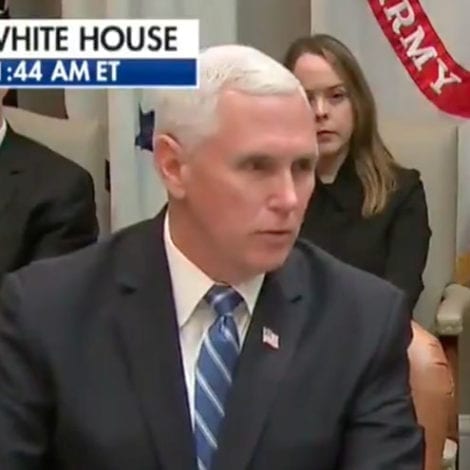 BREAKING: Pence Confirms Insurance Companies Agree to Waive All Co-Pays on Coronavirus Testing, Treatment