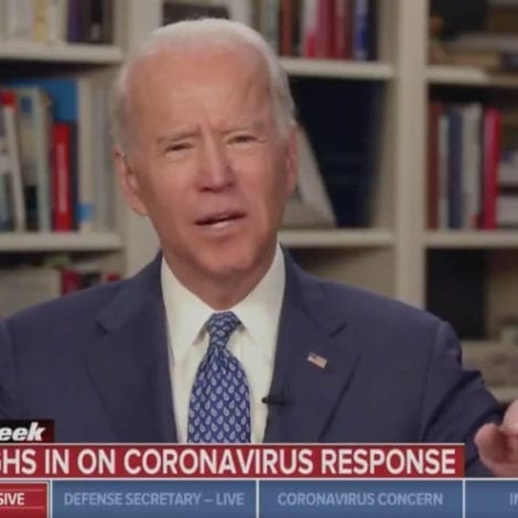 BIDEN on VIRUS: ‘All the Way Around, We Can Never Let Our Democracy Sakes Second Fiddle’