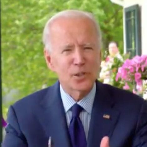 OFF THE RAILS: Biden Calls Trump ‘President Tweetie,’ Random Man Appears in Background, Birds Interrupt