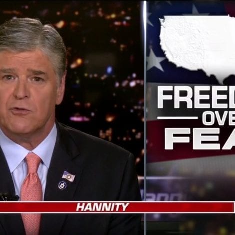 HANNITY: ‘It’s Time to Get Moving Again, It’s Time to Get Our Country Back to Work Safely’