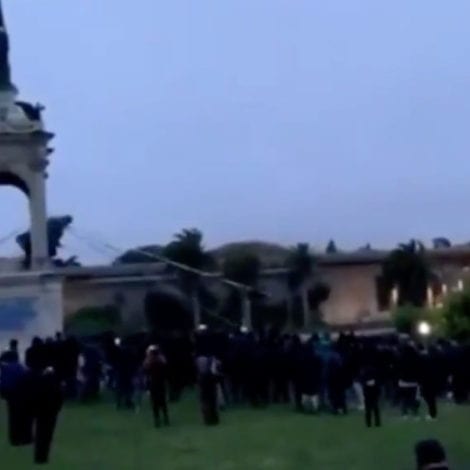 GRANT GOES DOWN: Protesters Destroy San Francisco Statue of Union General Ulysses Grant