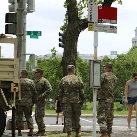 SHOWDOWN DC: Hundreds of National Guard Troops Deployed to Protect Statues, Monuments