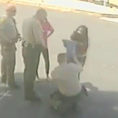 ‘TO THE RESCUE’: Police Rush to Save Protester’s Choking Baby in California, Deputy Saves Child’s Life