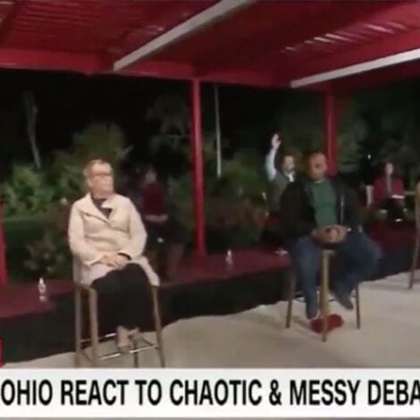 CRICKETS: Just 1 PERSON on Entire CNN Panel of Voters Thinks ‘Joe Biden Won the Debate’