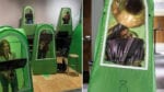 STUDENT LIFE 2021: Pics Go Viral of High School Students Conducting Band Practice in Isolation Pods