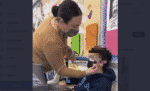teacher tapes mask