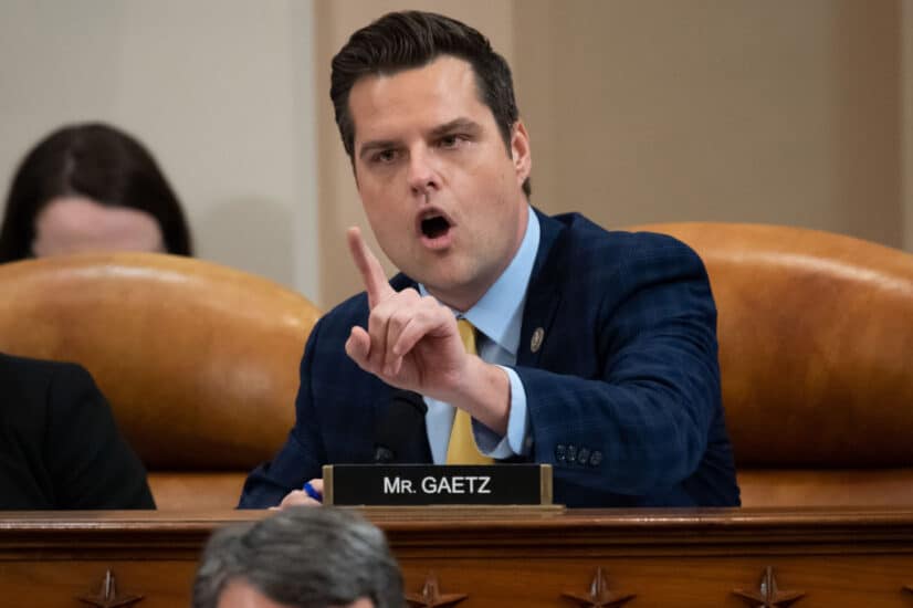 GAETZ: “Standing for the American flag isn’t controversial. Reciting the Pledge of Allegiance isn’t ...