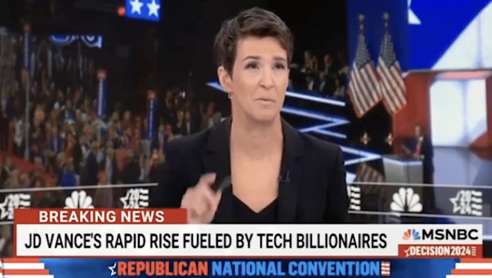 MILWAUKEE MIRAGE: MSNBC Hosts Not Actually at RNC, Using LED Screen to ...