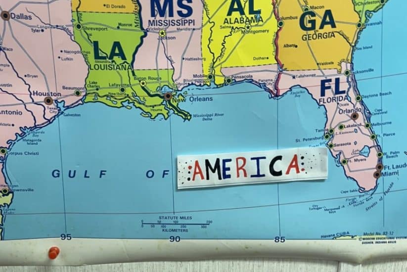 Gulf of Mexico naming controversy visual data 7