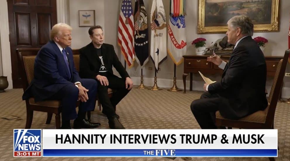 DON'T MISS IT: Hannity's Exclusive Interview With Donald Trump & Elon ...