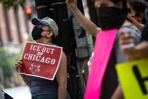 MEANWHILE, IN CHICAGO: Woman Allegedly Tells ICE Agent ‘I Hope Your Kid Dies,’ Threatens to Shoot Officers: Report