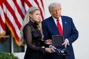 ‘HAPPY BIRTHDAY, MY CHARLIE’: Erika Kirk Accepts Charlie Kirk’s Medal of Freedom on His 32nd Birthday [WATCH]