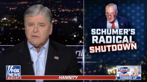HANNITY MONOLOGUE: Chuck Schumer is Scared to Death of Being Primaried [WATCH]