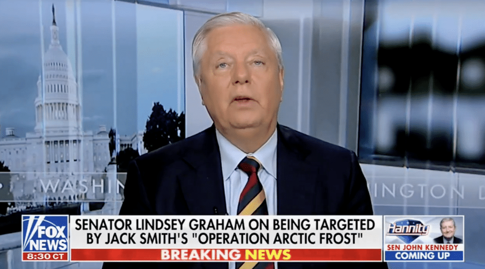 GRAHAM SLAM! Senator Unloads on Jack Smith for Monitoring GOP Phone Records, 'I'm Going to Sue the Crap' Out of Him [WATCH]