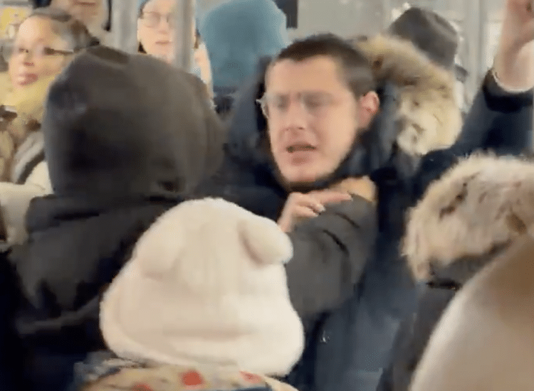 SUBWAY HATE: Vile Antisemitic Attack Rocks NYC Transit [WATCH]
