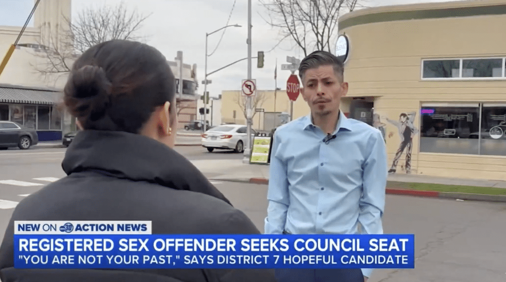 NEWSOM’S CALIFORNIA: Sex Offender Joins Fresno City Council Race, Allowed U