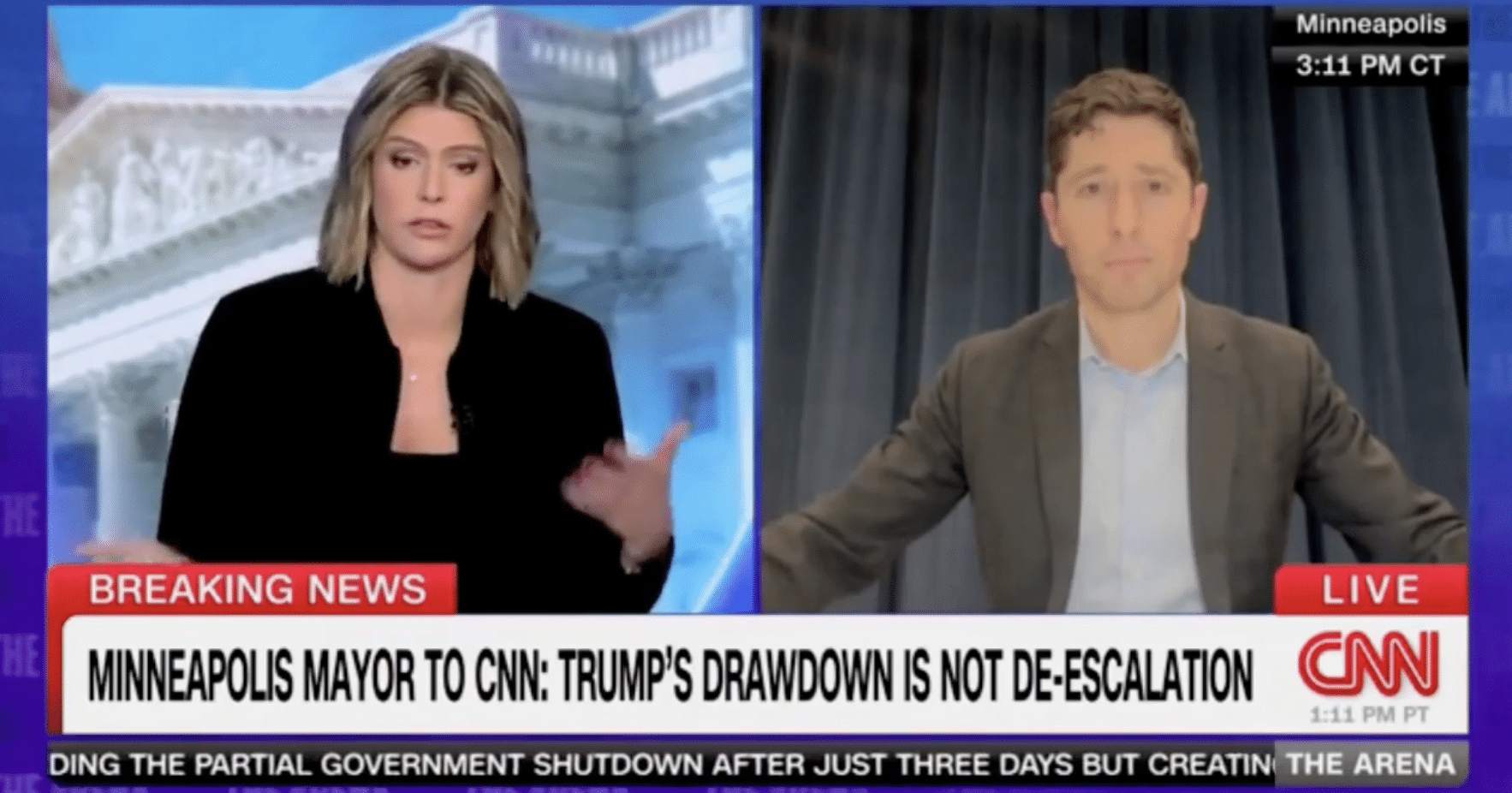 FREY GRILLED ON CNN: Minneapolis Mayor Dodges When Asked Why Jails are Figh