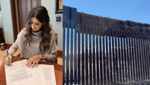 ‘BUILD, BABY, BUILD’: Kristi Noem Signs Final Contract to Purchase Steel for Wall Construction