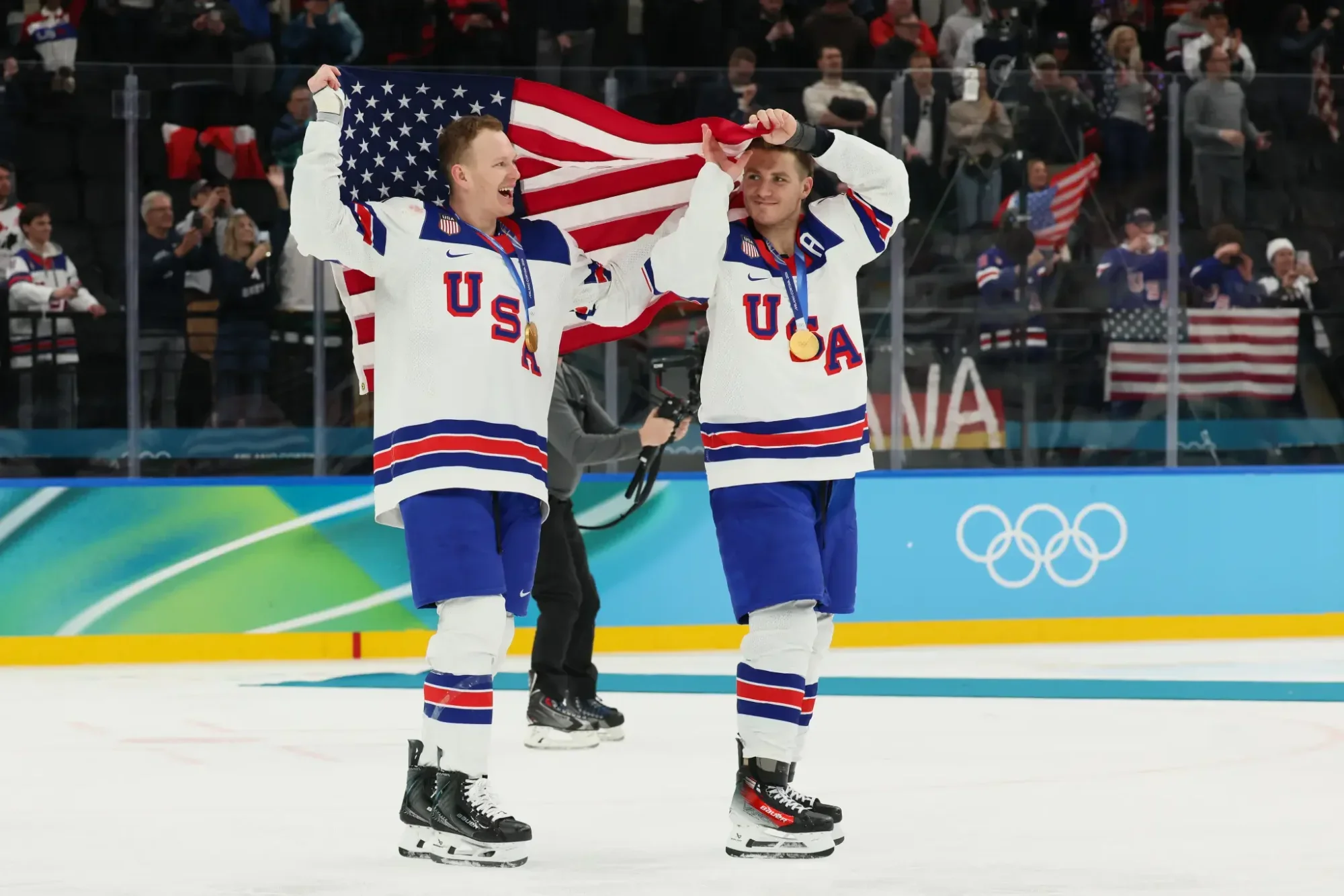 Eagle Beats the Goose: America Wins on the Ice AND in the Trolling Game