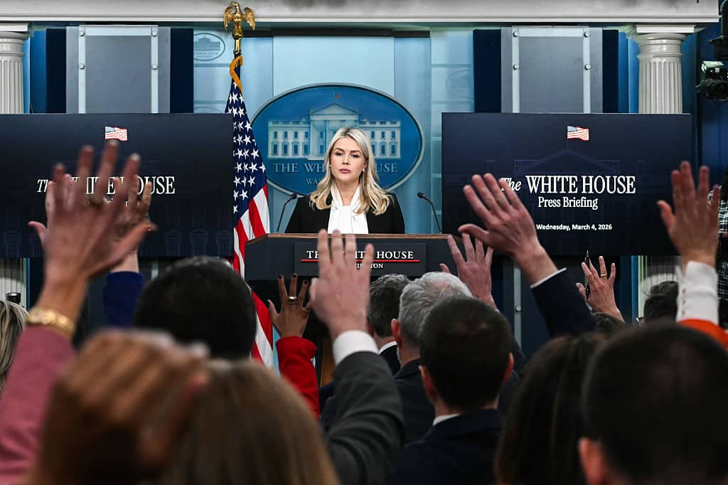 WATCH NOW: Karoline Leavitt Holds White House Press Briefing — Iran, SAVE A