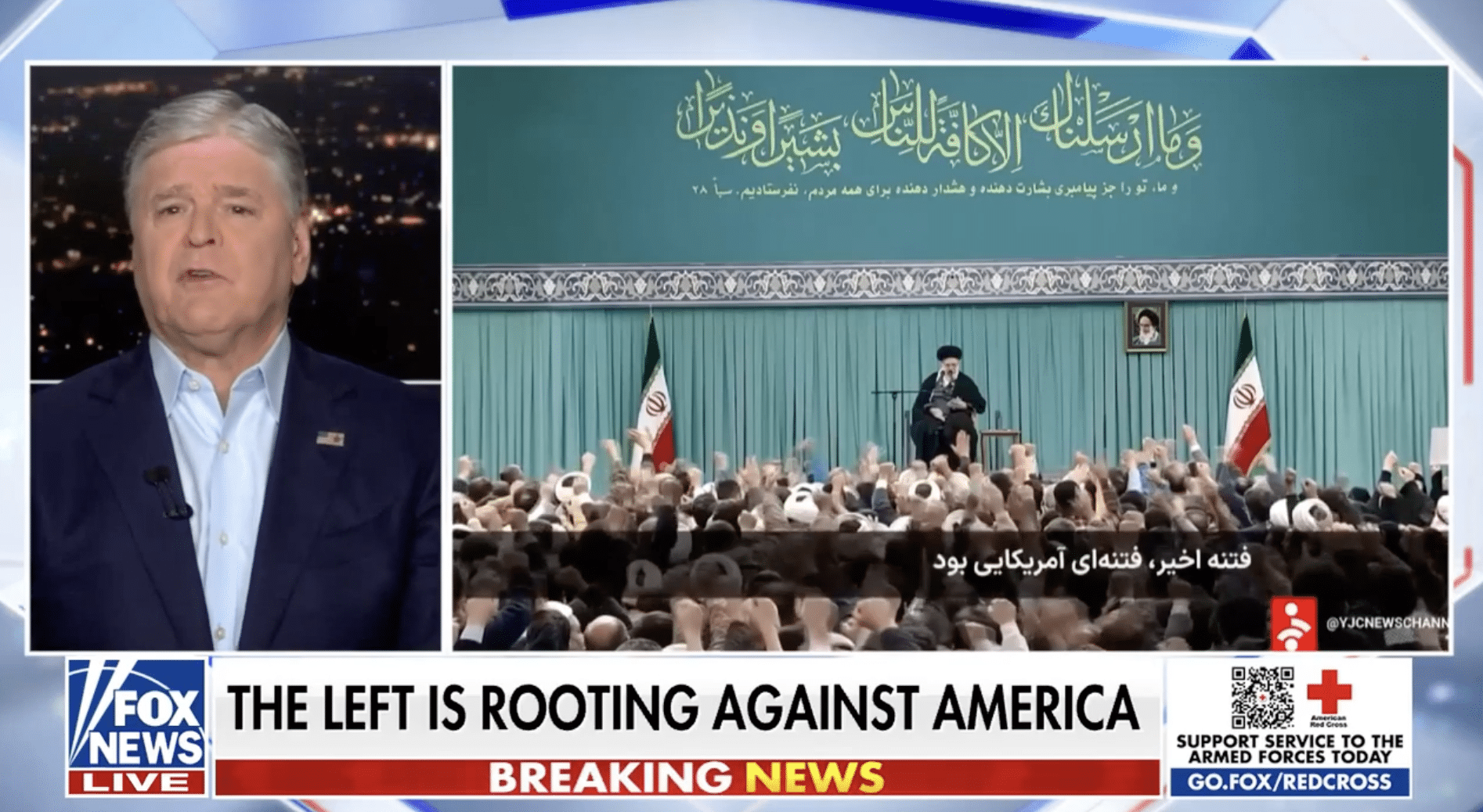 HANNITY MONOLOGUE: ‘TDS’ is So Bad on the Left, They’re Rooting for the US 