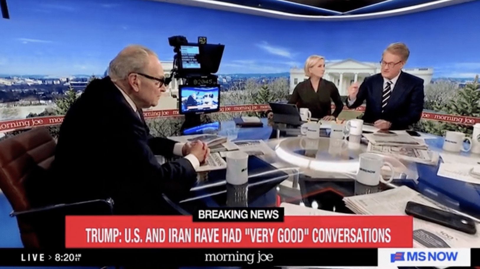 CHUCK AND COVER: Scarborough Shreds Schumer Over Iran War Dodge — ‘No, No, 