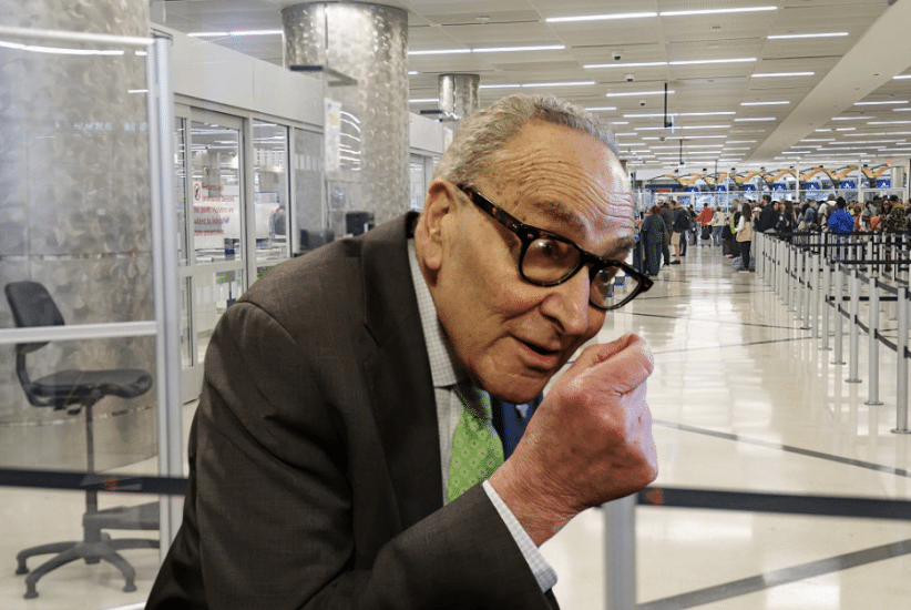 RUNWAY TO RUIN: Schumer's TSA Shutdown Sparks Employee Evictions, Longest Lines Ever [WATCH]
