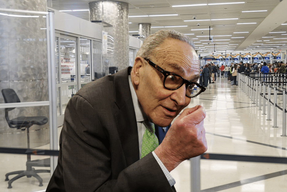 RUNWAY TO RUIN: Schumer’s TSA Shutdown Sparks Employee Evictions, Longest L