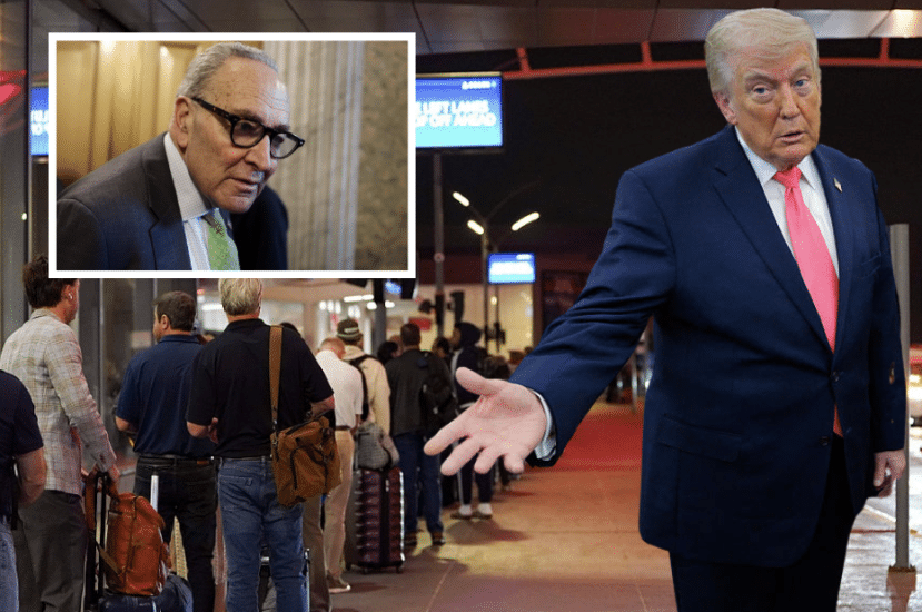 'BLAME DEMOCRATS': Trump Torches Dems for Airport Chaos, Says 'I May Call Up The National Guard'