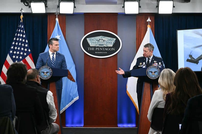 WATCH NOW:  Hegseth, Gen Caine Brief After Ceasefire Reached With Iran