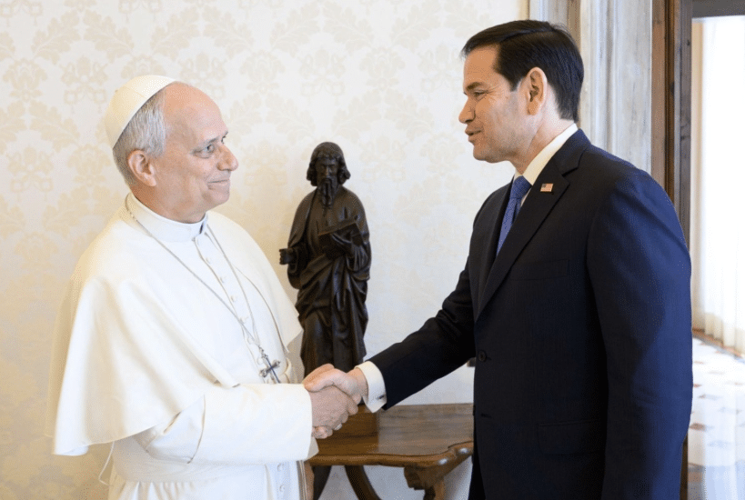RUBIO IN ROME: Trump’s Top Diplomat Visits Vatican as Trump, Pope Leo Clash Over Iran